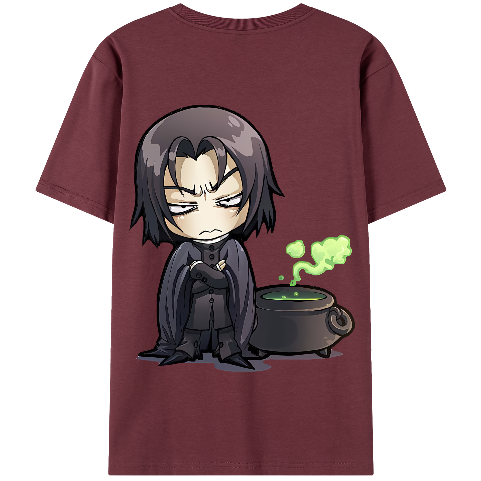 （画像用） Harry Potter ハリー・ポッターシリーズ 綿100％半袖Tシャツ（背面プリント）
